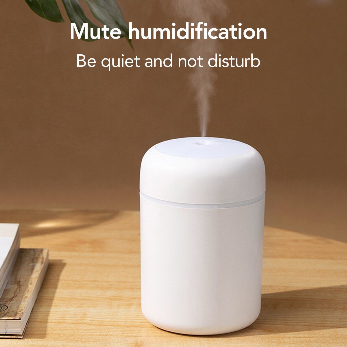 300ML Air Diffuser Aroma Oil Humidifier LED Night Light Up Home Relax Defuser White