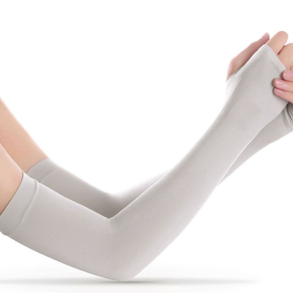 Cooling Arm Sleeves Men Women UV Sun Protection Long