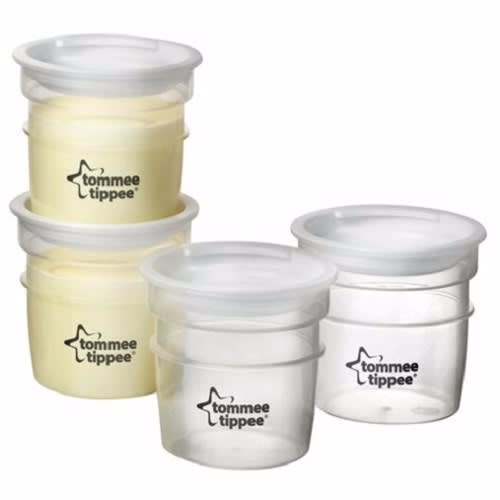 Closer To Nature Breastmilk Storage Pots - Set Of 4