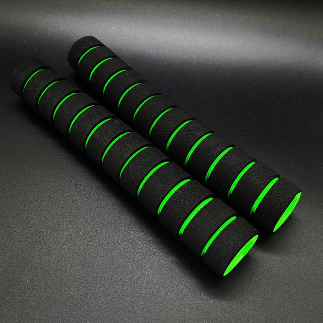 2Pcs/lot 22cm Long Home Workout Equipment Horizontal Bar Grips Sponge Foam Handle-Green