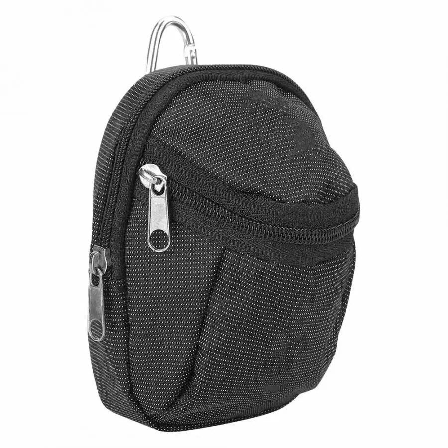 Pouch Ball Holder Bag Portable Small Ball Pouch Waist Bag Pack Ball Storage Pocket Accessory with Keyring