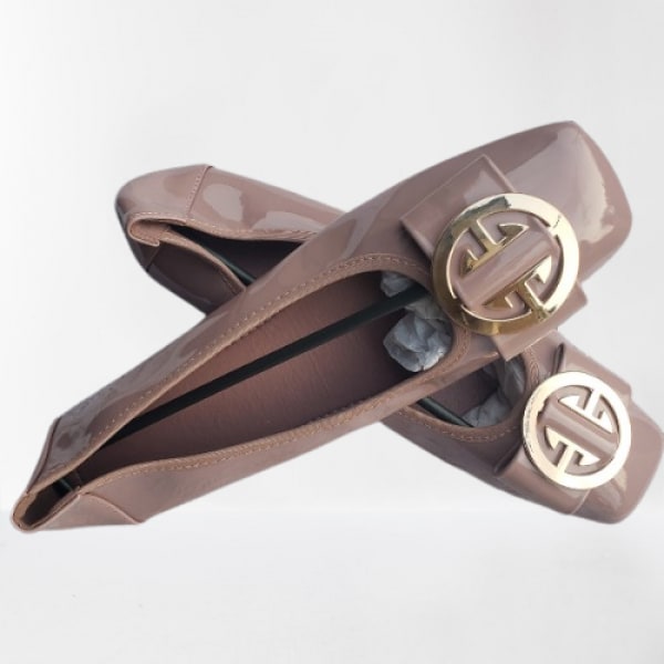 Ladies Flat Shoe- pink