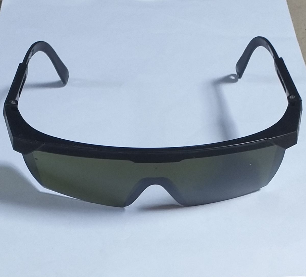 2 PCS SPLASH PROTECTION PC DARK LENS SAFETY EYE WEAR
