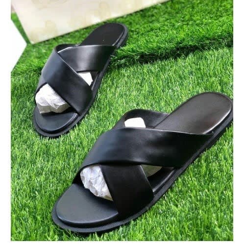 Zone Leather Slippers