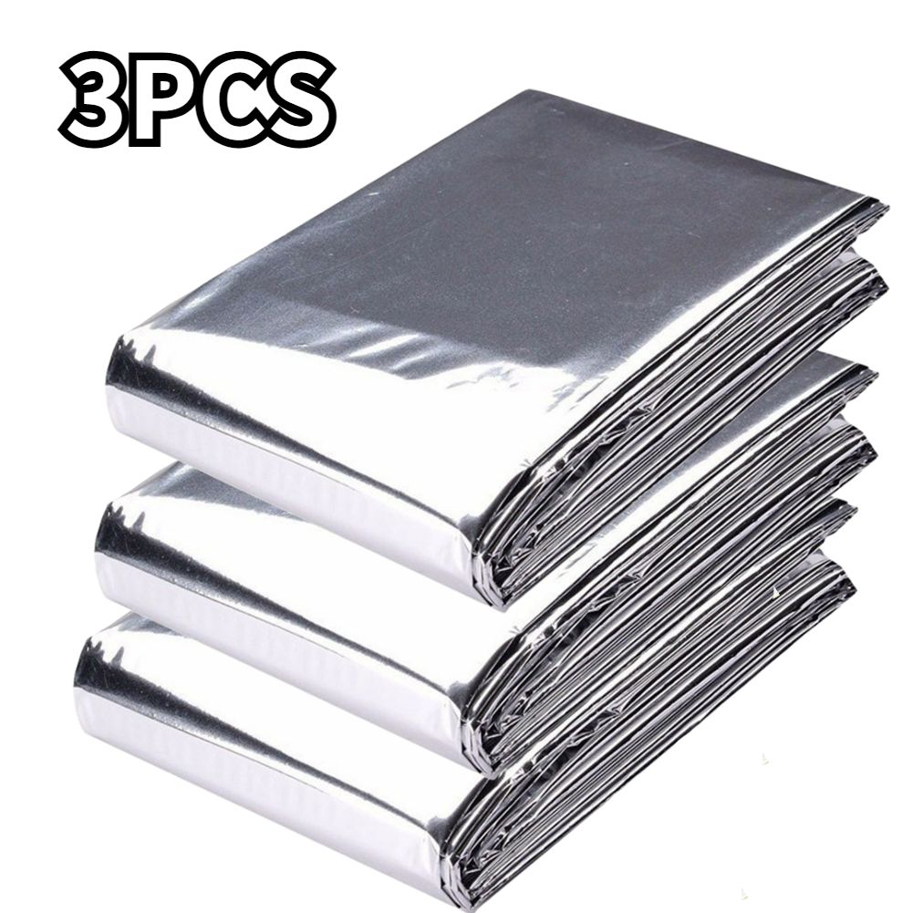 1/2/3PCS Silver Highly Reflective Mylar Films 210x120cm For Grow Tent Room Garden-3pcs 210x120cm