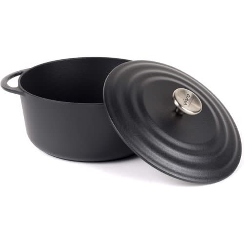 By Villeroy & Boch Group Cast Iron Casserole pot With Self-basting Pan Lid - 4.2ltrs
