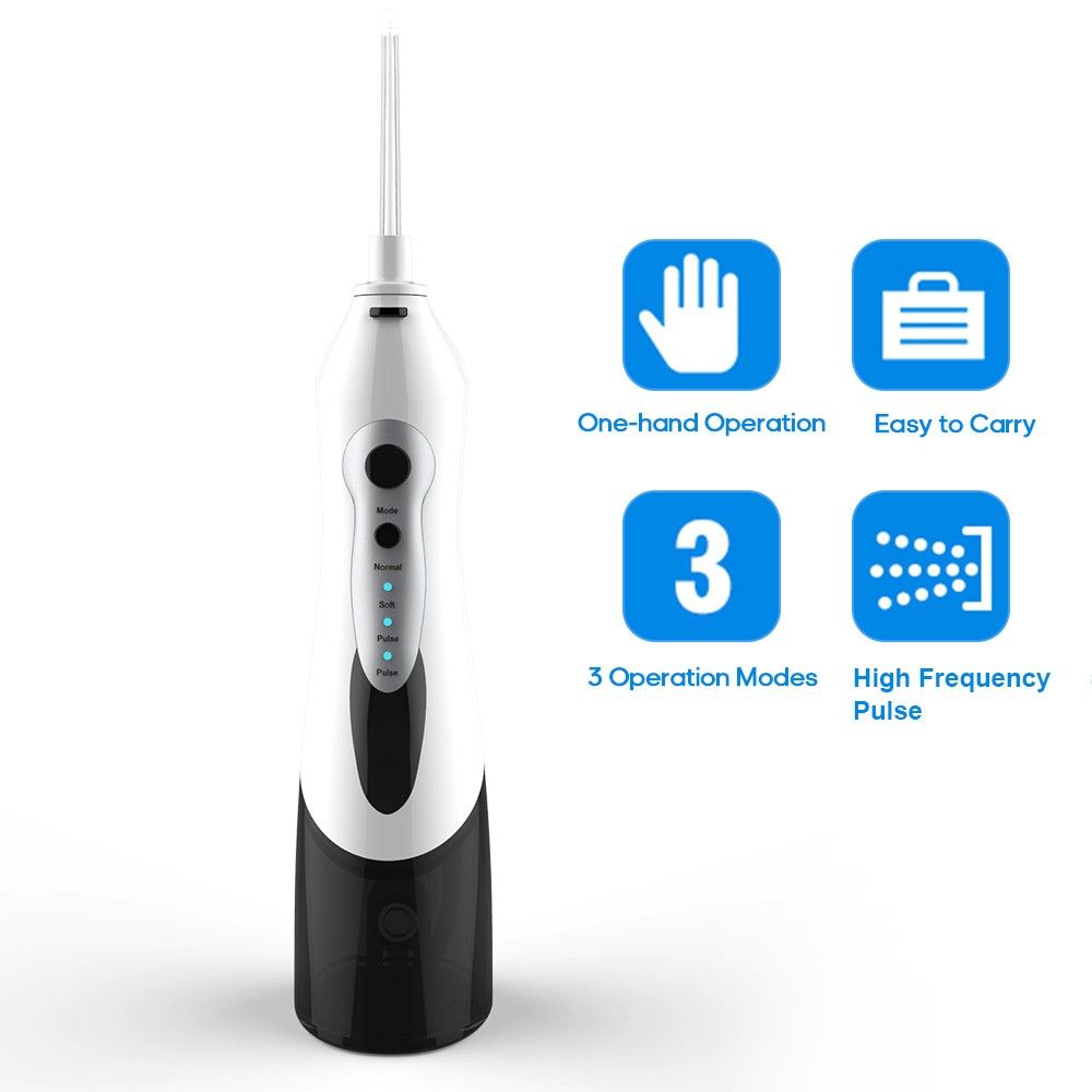 Portable Electric Oral Irrigator Water Flosser USB