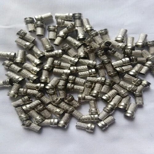 20 Pieces Satellite Signal Line + Coaxial Cable Plug