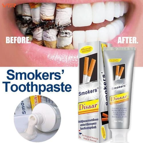 Disaar Tobacco Stains Smokers Whitening Toothpaste