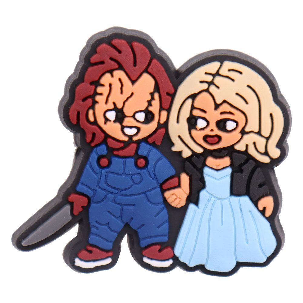 1-13PCS PVC Croc Jibz Buckle Killer Skeleton Scythe Zombie