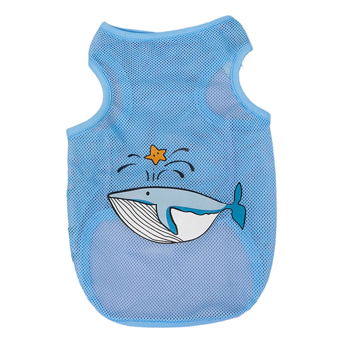 Pet Clothing Pullover Type Comfy Dog Clothes Sky Blue