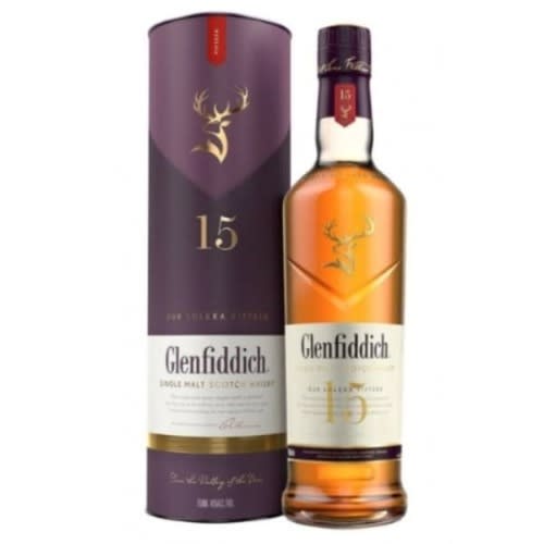 15 Yr Old Scotch Whiskey - 70cl  12 Bottles + Free Pack Of Pet Drink