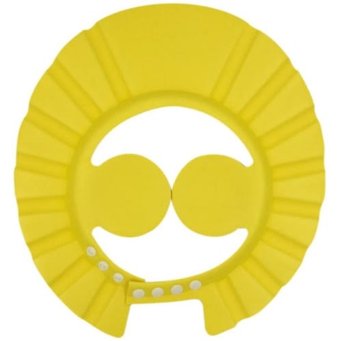 Adjustable Shower Caps With Ear Cover - Yellow