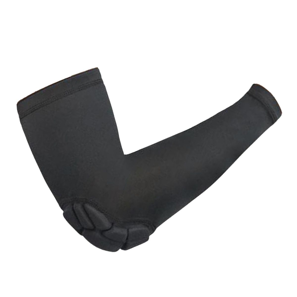 1 Piece Padded Arm Sleeve, Compression Arm Sleeve W Black