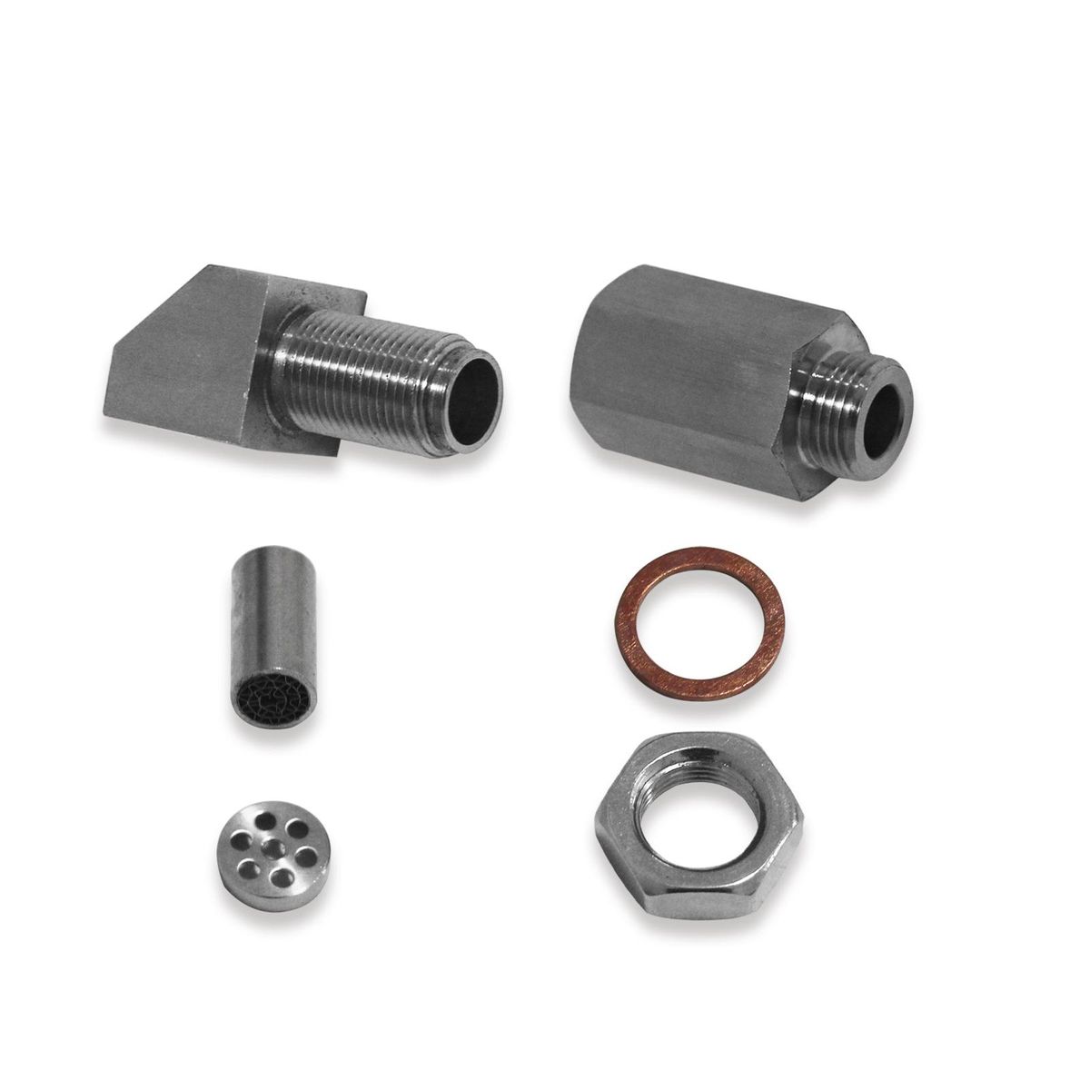 45 Degree O2 Oxygen Sensor Extender Spacer Engine Light Adapter Engine Light Adapter Bung Accessories M18*1.5