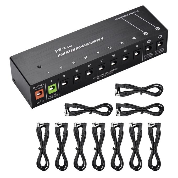 -1 Portable Guitar Effects Supply Station Distributor 10