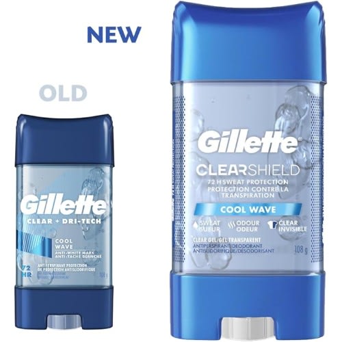 Clear Gel - Clear Shield Deodorant Cool Wave 108g | 1 Piece Only