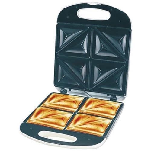 Electric 4 Slice Bread Toaster/Sandwich Maker - 330W