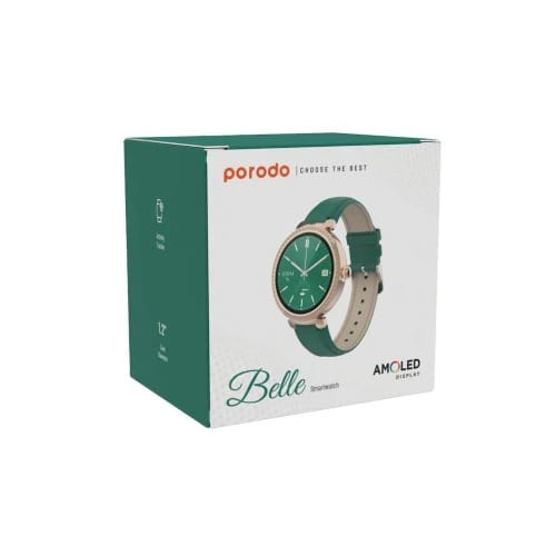 Belle Bluetooth Smart Watch Amoled Display -green