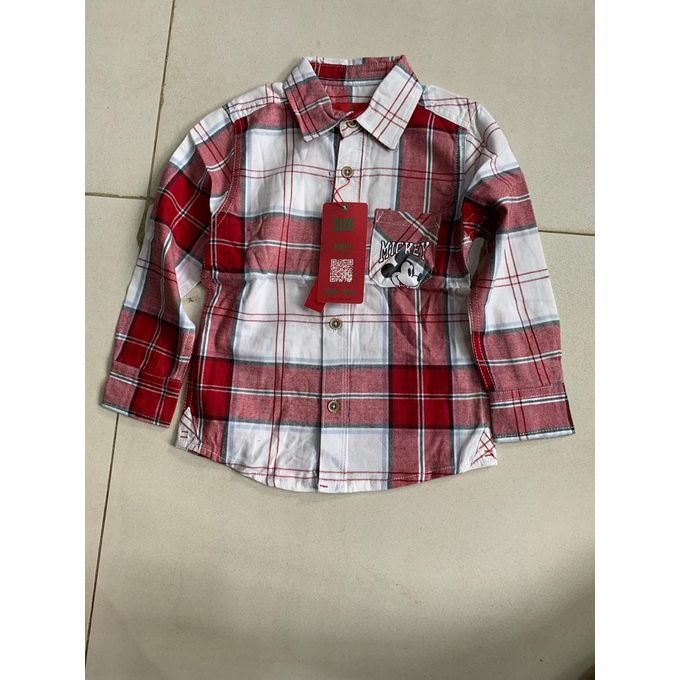 BOYS MICKEY MOUSE SHIRT