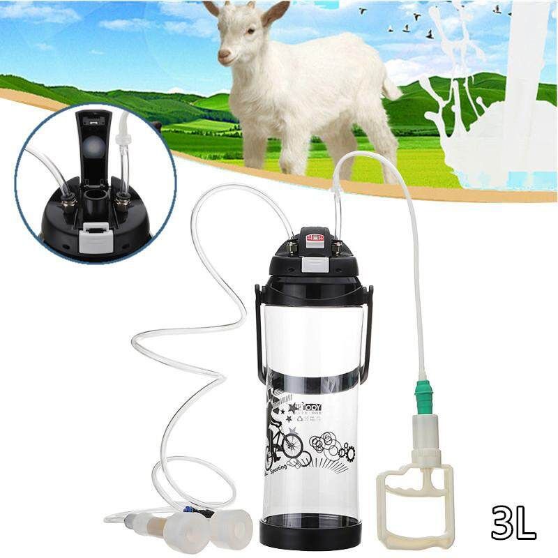 3L Household Portable Goat Milk Sucking Machine With Sucking Milking Bottle