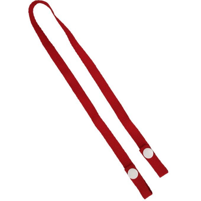 Rope Extension Belt Ear Prote Tion Belt Hanging Ne K Windproof Anti-drop-red
