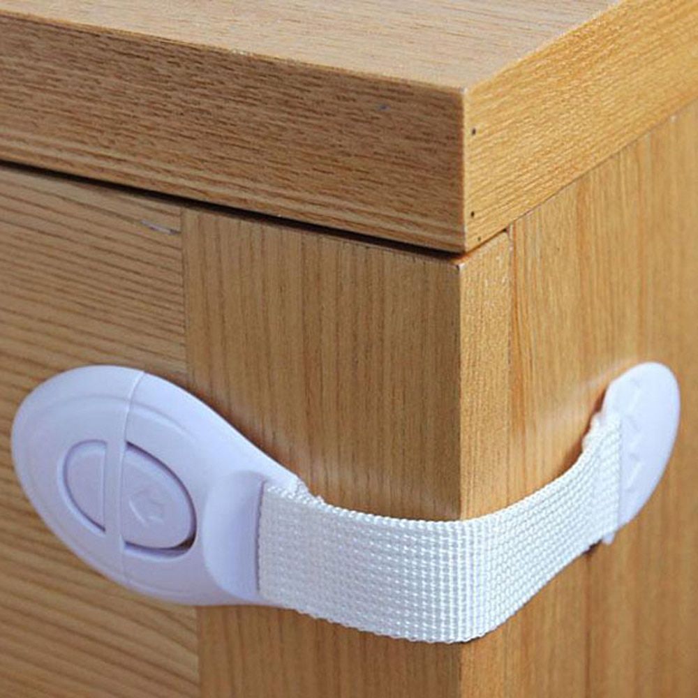 1pc Plastic Safety Locks Protection Children Kids From Drawer Door Cabinet Cupboard Lock Baby Safety Lock Products Accessories