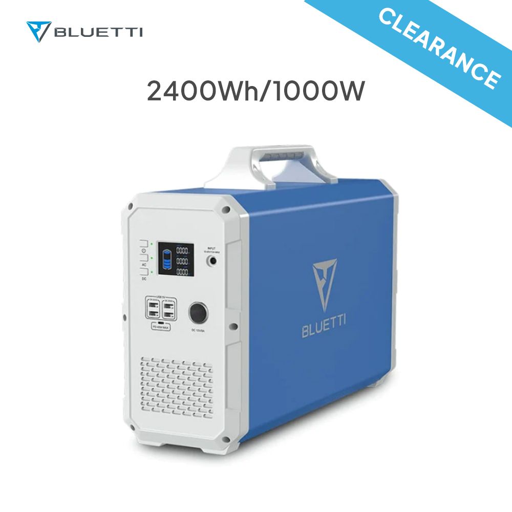 EB240 2400Wh/1000W Portable Solar Generator