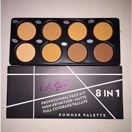 La Girl - Powder Pallette - 8 In 1