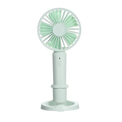 Mini Rechargeable Handheld Aromatherapy Fan With Phone Stand