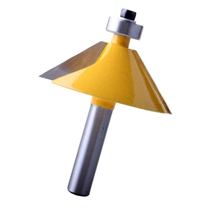 8mm Shank 45 Degree Chamfer Bevel Edging Router Bit Top Beading