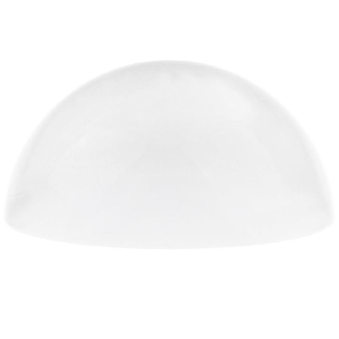 3" Transparent Crystal Glass Hemisphere Half Ball Craft Paperweight