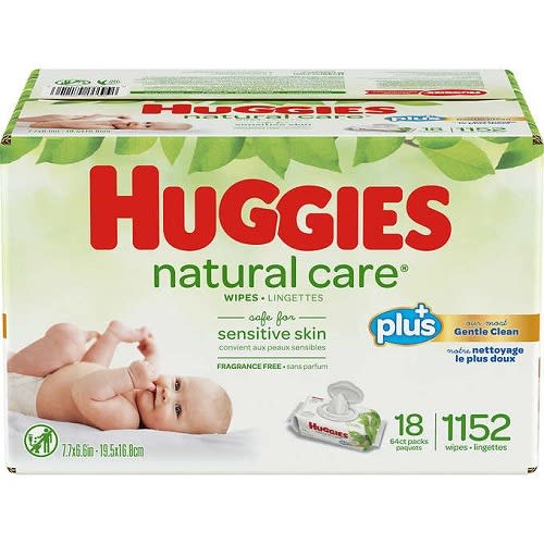 Natural Care Baby Wipes -18 X 56 Counts