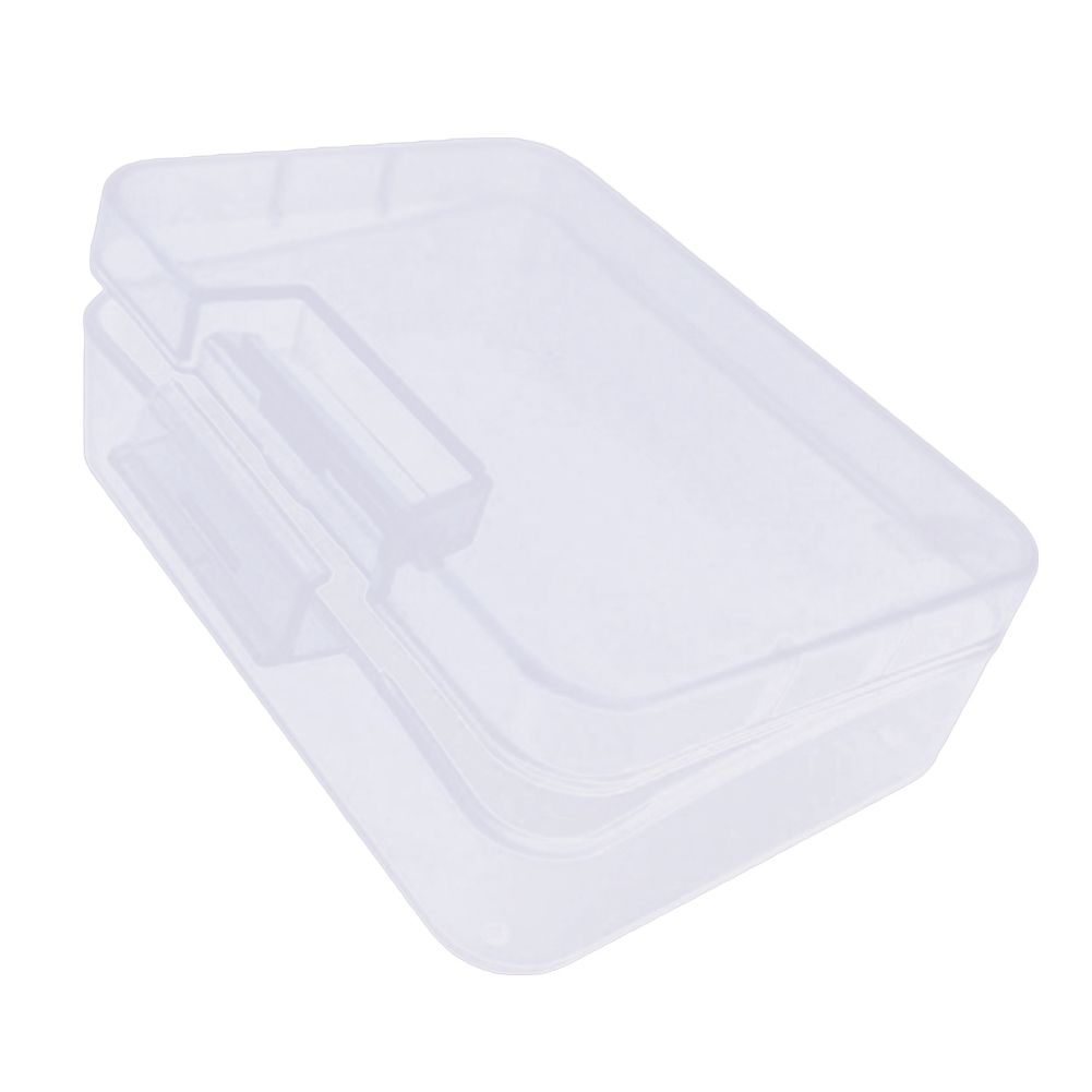 Transparent Parts Box Battery Screw Jewelry Tool Empty Case-