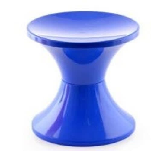 Multipurpose Plastic Stool With Storage - Blue