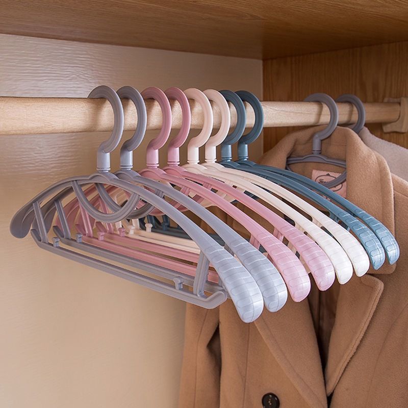 Adult Clothes Hanger Racks Plastic Display Hangers Wide