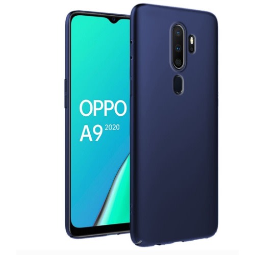 Silicon Back Case For Oppo A9 2020 - Blue