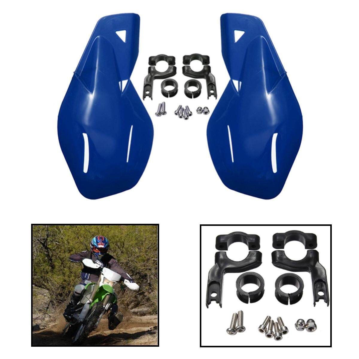 Ediors Dirt Bike ATV MX Motocross Motorcycle Hand Guards Handguards W/Mount Kits （Blue） Blue (blue)