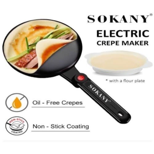 Sokany Electric Crepe Maker - 650w - Hy-901