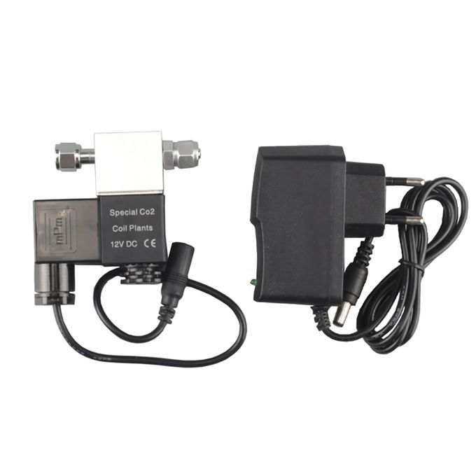 Dc 12V Output Solenoid Valve Aquarium Co2 System Regulator