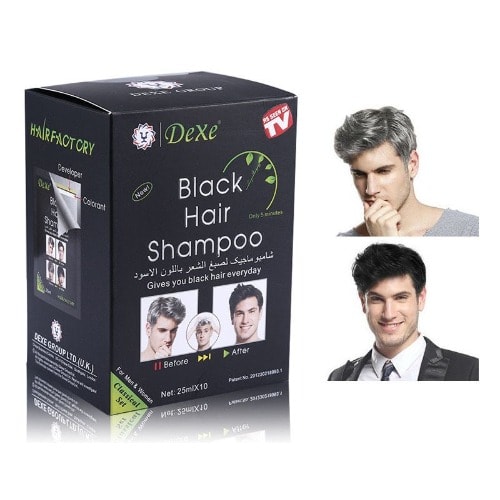 Black Hair Shampoo 25ml X 10