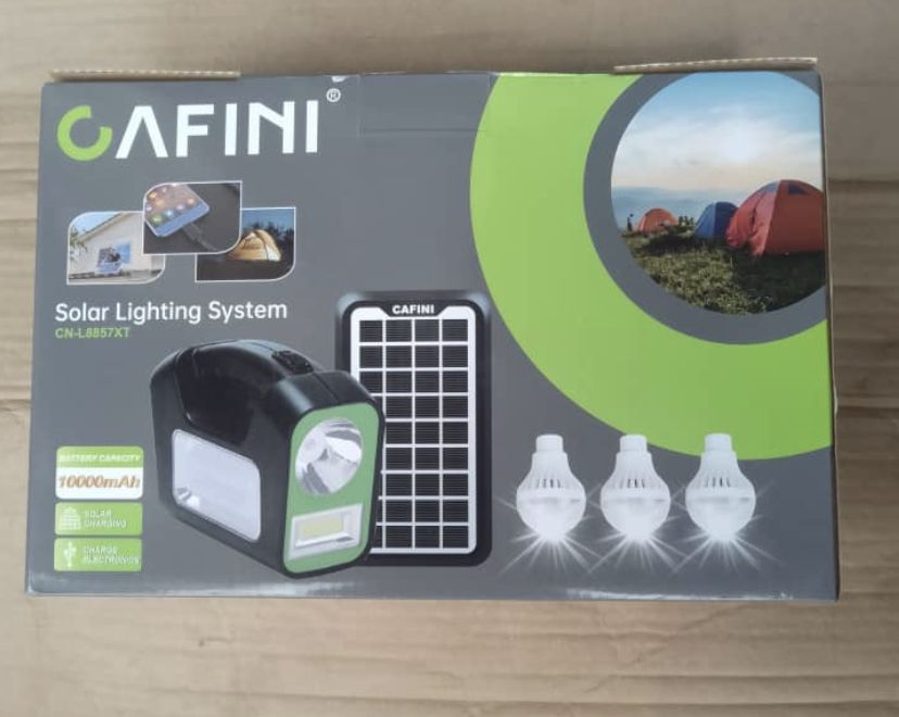 Solar Energy Generator & Lighting  System Kit