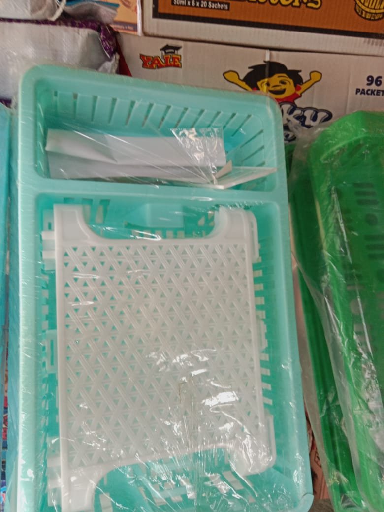 Plate Rack Plastic (Blue)