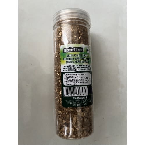 Metallic Glass Gravel - Gold