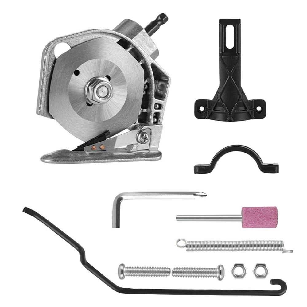 Electric Drill to Electric Fabric Cutter Refitting Accessory Impact Drill Cloth Cutting Machines Conversion Tools Utility Fiber Clipping Accessories