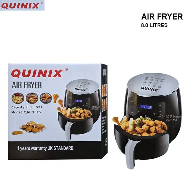 Quinix Uk Standard 8.0Liters Airfryer-4000W