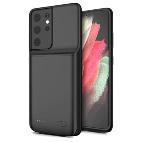 Battery Case For Samsung Galaxy S21 Ultra - 5000mAh - Black