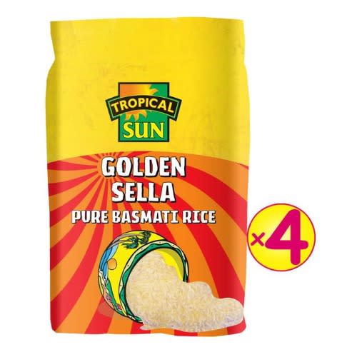Golden Sella Pure Basmati Rice 5kg - X4
