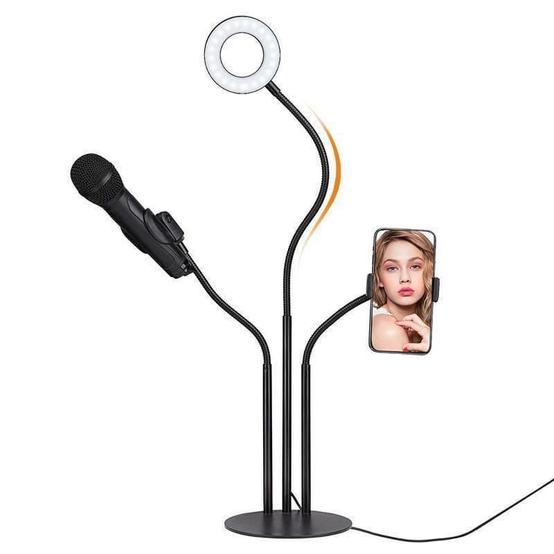 Andoer 3.5Inch Two In One LED Ring Light With Cell Phone