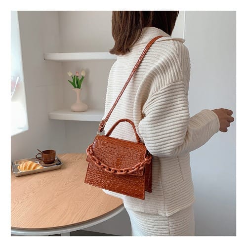 Ladies' Fashion Handbag - Orange